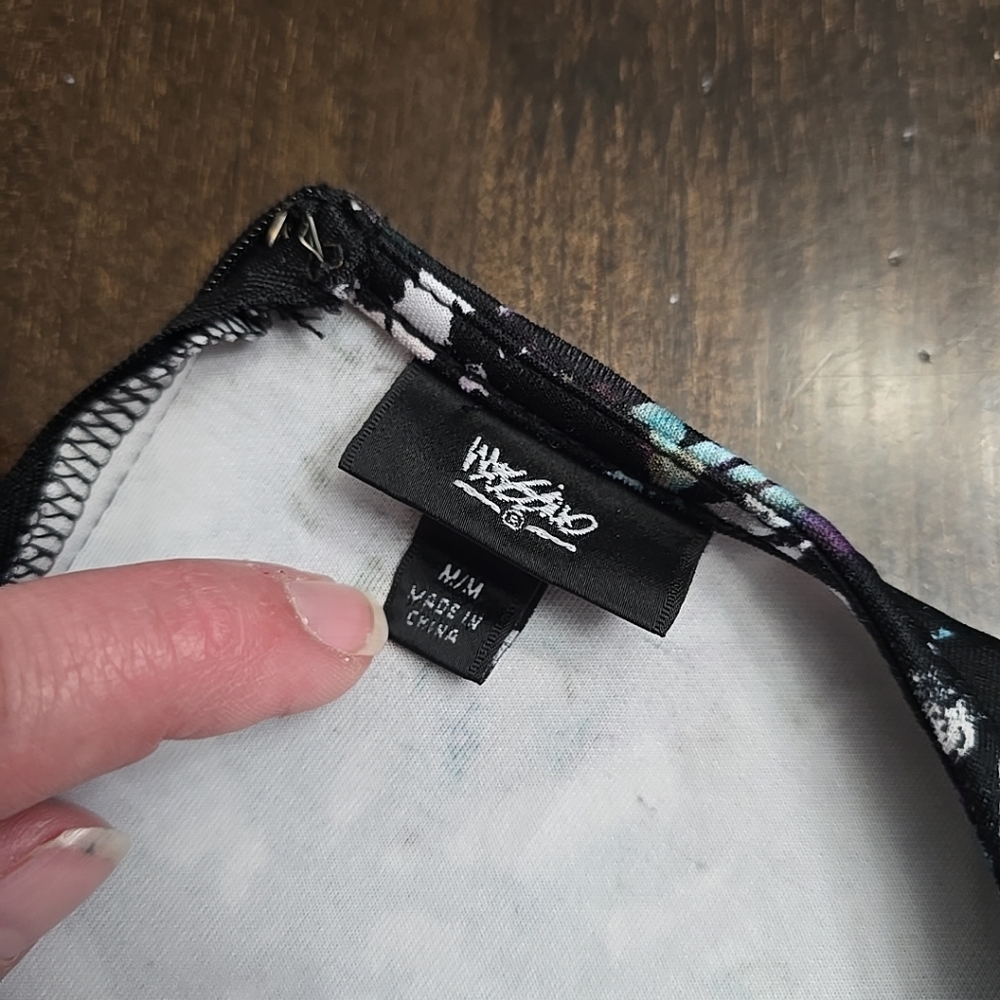 Mossimo womens dress multi color sz medium sleeveless - Picture 6 of 6